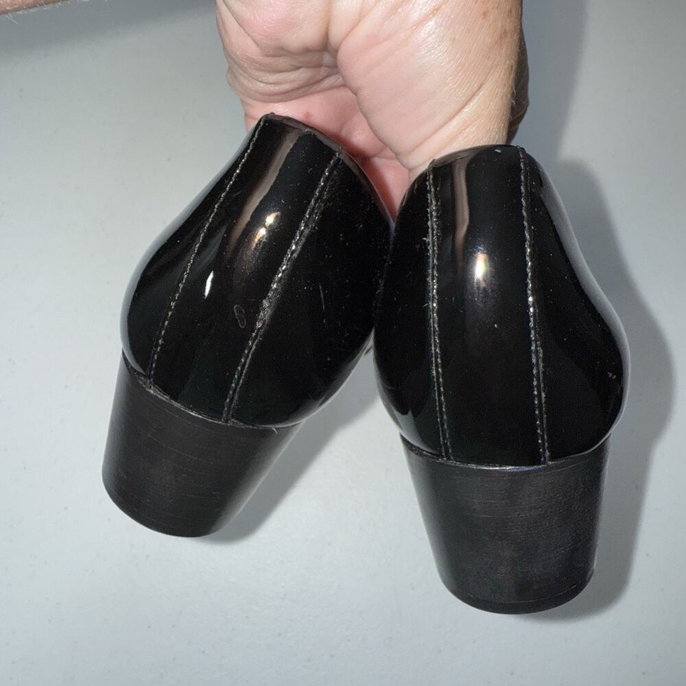 Robert Zur Women’s Madelyn Black Patent Leather Size 6.5 - Picture 5 of 7